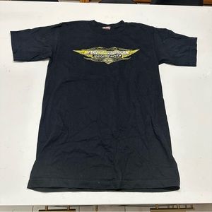 Harley Davidson Longhorn Tee T Shirt Black